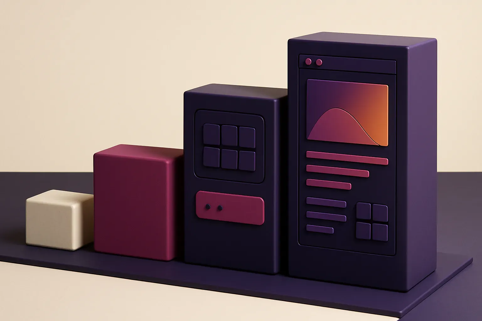 Illustration éditoriale — prix d'un site Webflow