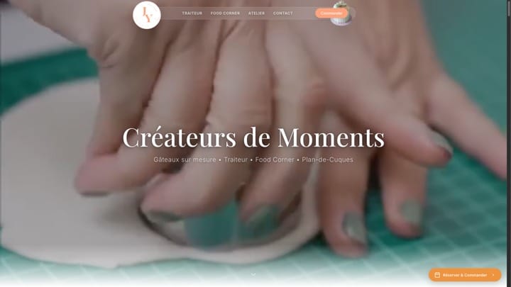 Site de Chez Joetyo, réalisation Digiflow