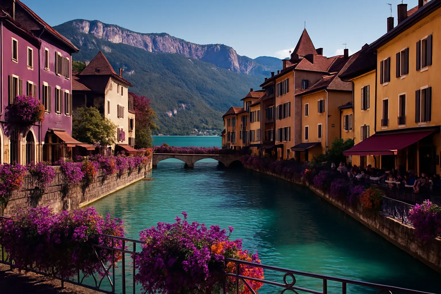 Illustration éditoriale — agences de communication à Annecy