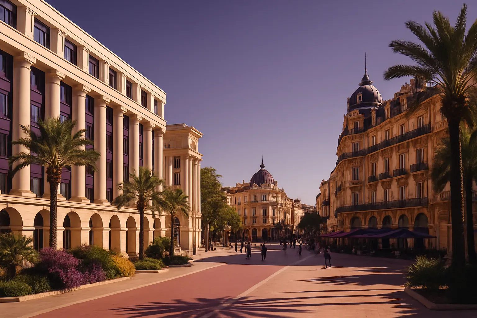 Illustration éditoriale — agence web à Montpellier