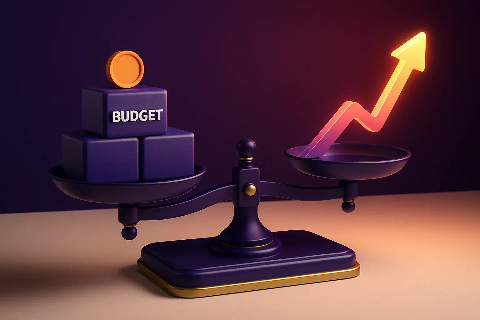 Illustration éditoriale — coût d'une campagne Google Ads