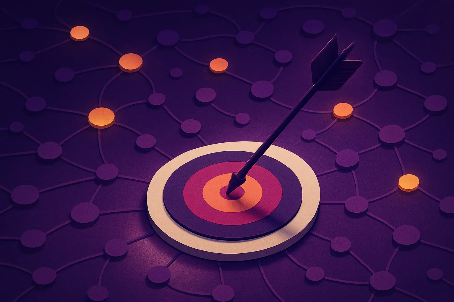 Illustration éditoriale — mots-clés Google Ads B2B