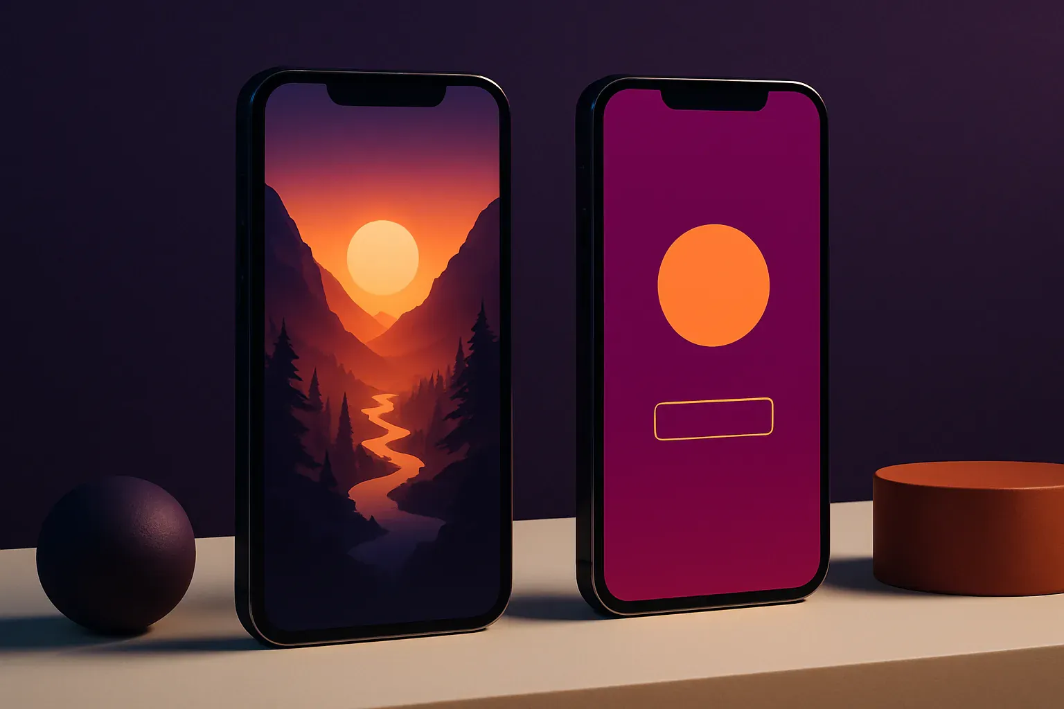 Illustration éditoriale — Reels Ads vs Stories Ads