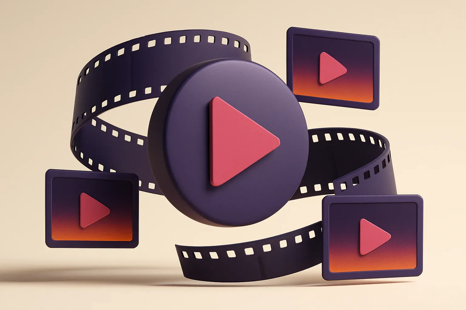 Illustration éditoriale — prix de la publicité YouTube