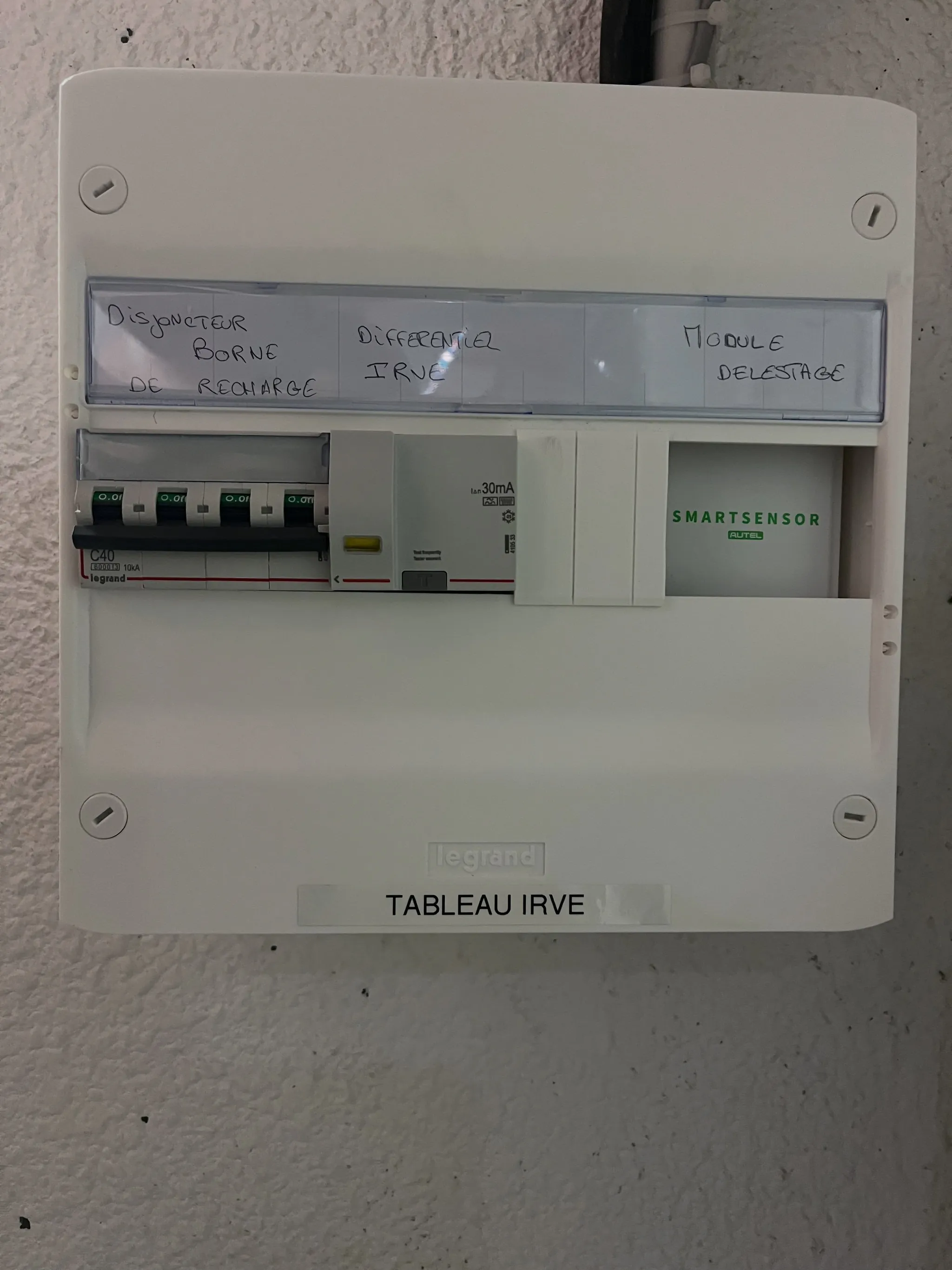 Tableau dédié avec protection différentielle, à Marseille