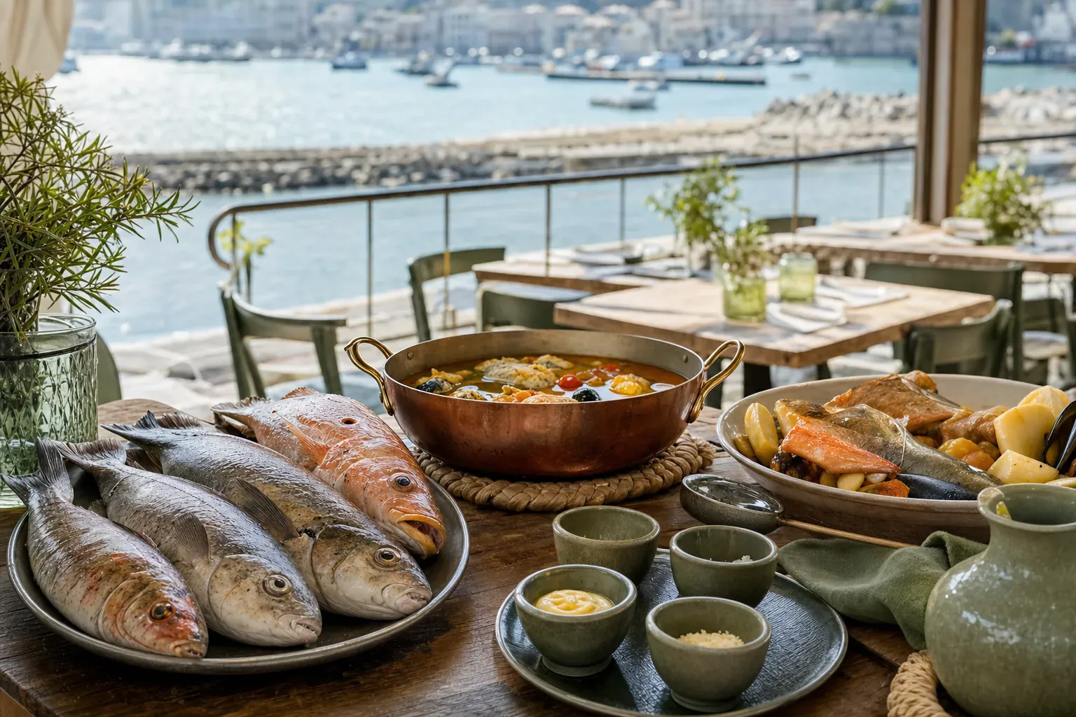 Illustration of the Marseille bouillabaisse charter and its service rules
