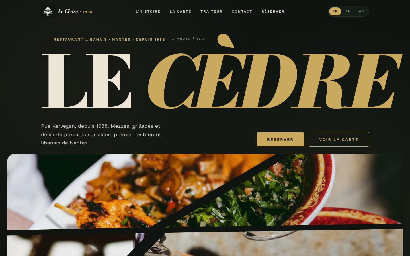 Site de Le Cèdre, réalisation Digiflow
