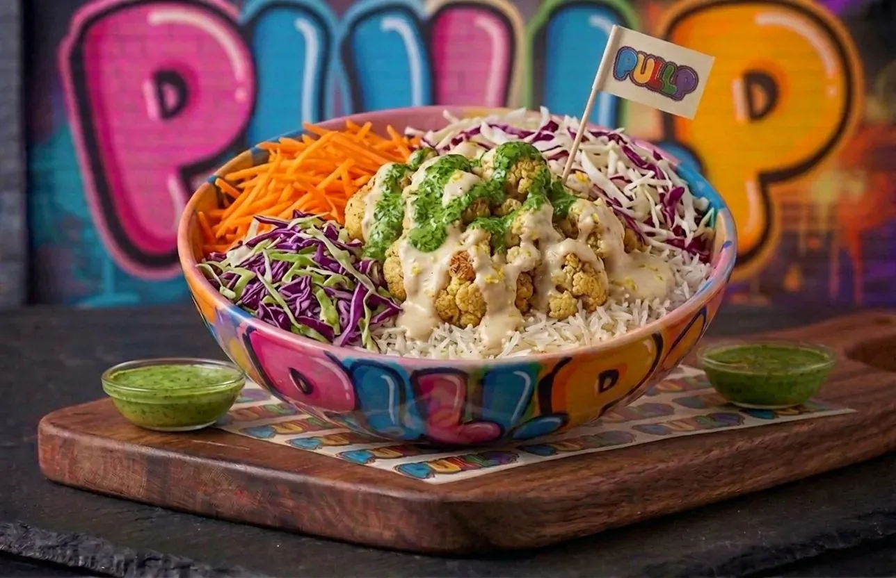 Crousty Bowl Veggie — champignons effilochés et avocat