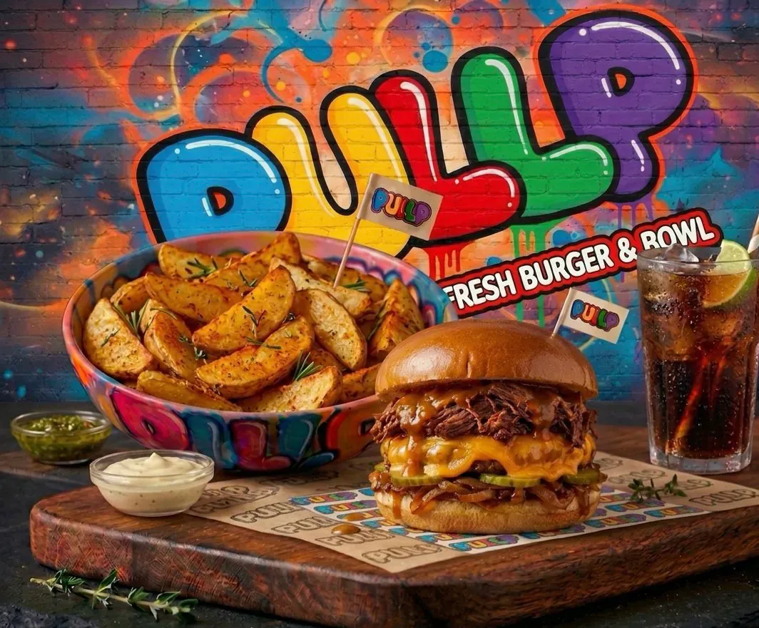 Formule Express PULLP — burger ou bowl + boisson