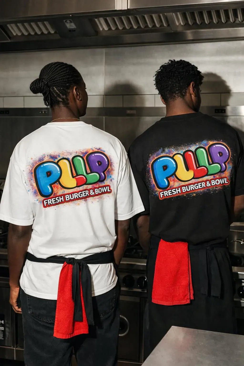 L'équipe PULLP en cuisine — savoir-faire et passion
