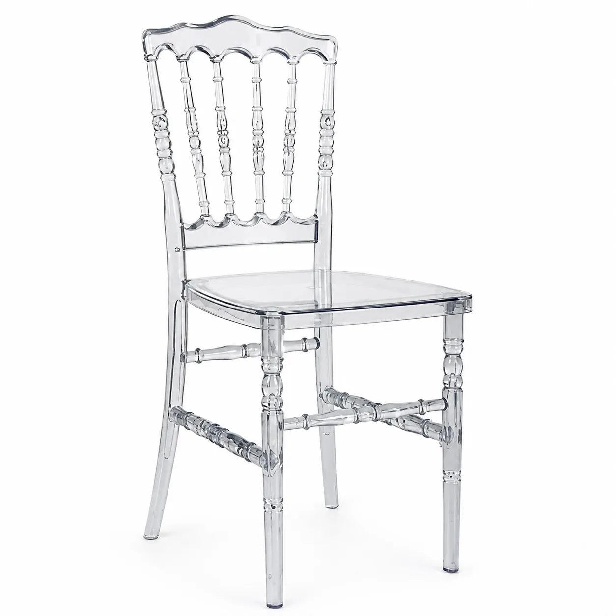 Chaise transparente