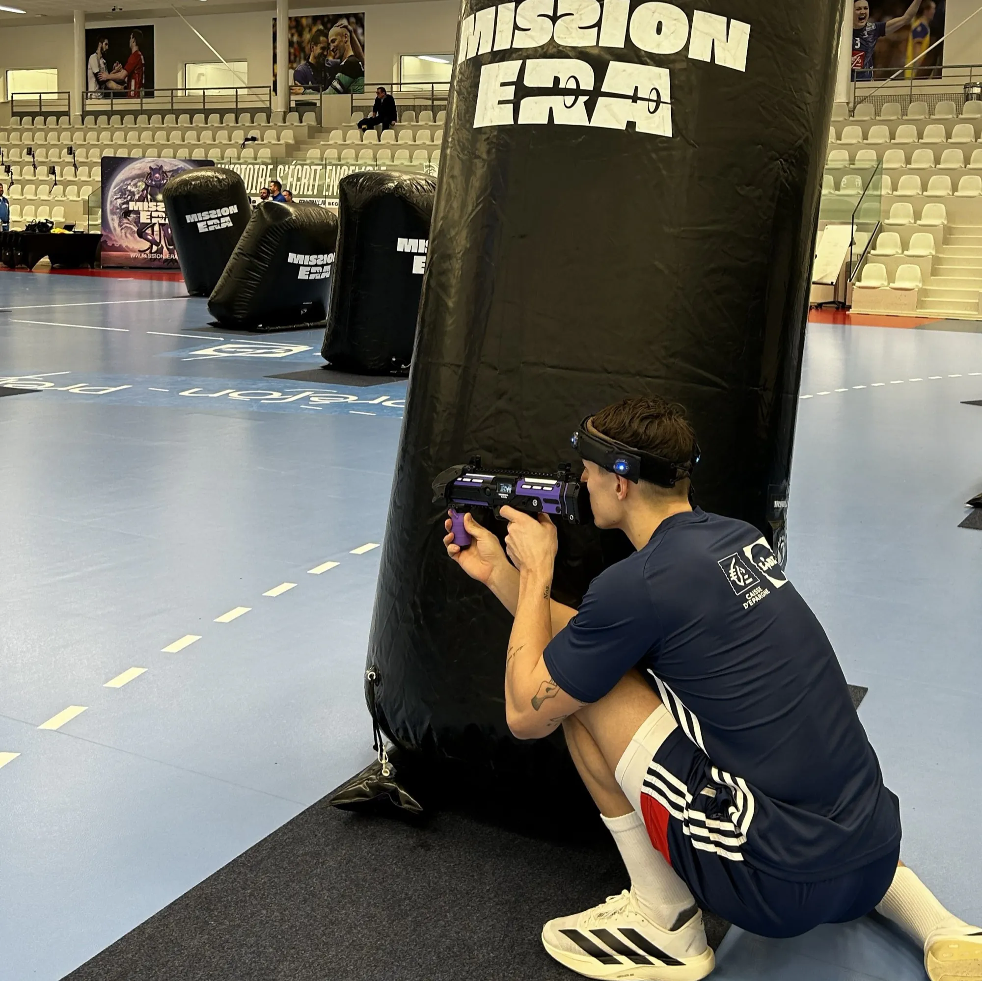 Équipe de France de handball en session de cohésion Krun Game, Mission Era — photo 8