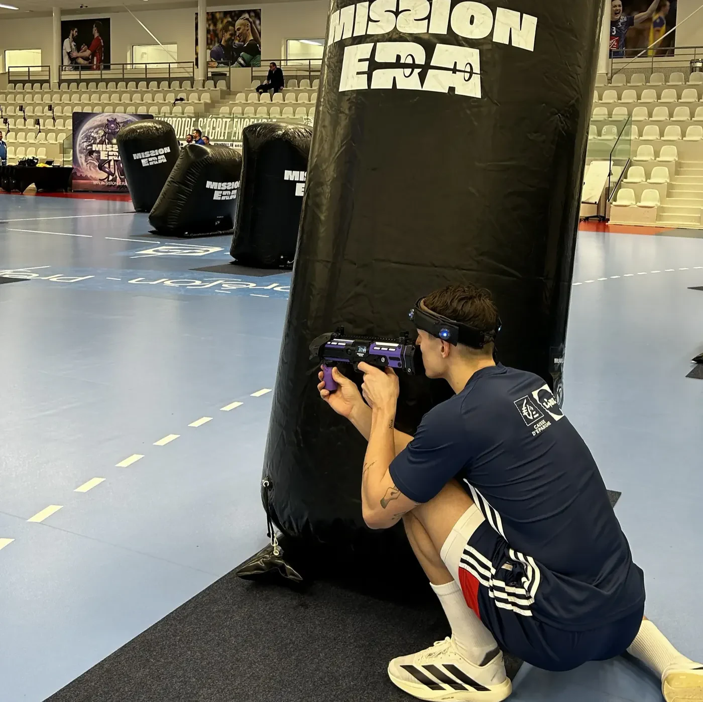 Équipe de France de handball en session de cohésion Krun Game, Mission Era — photo 8
