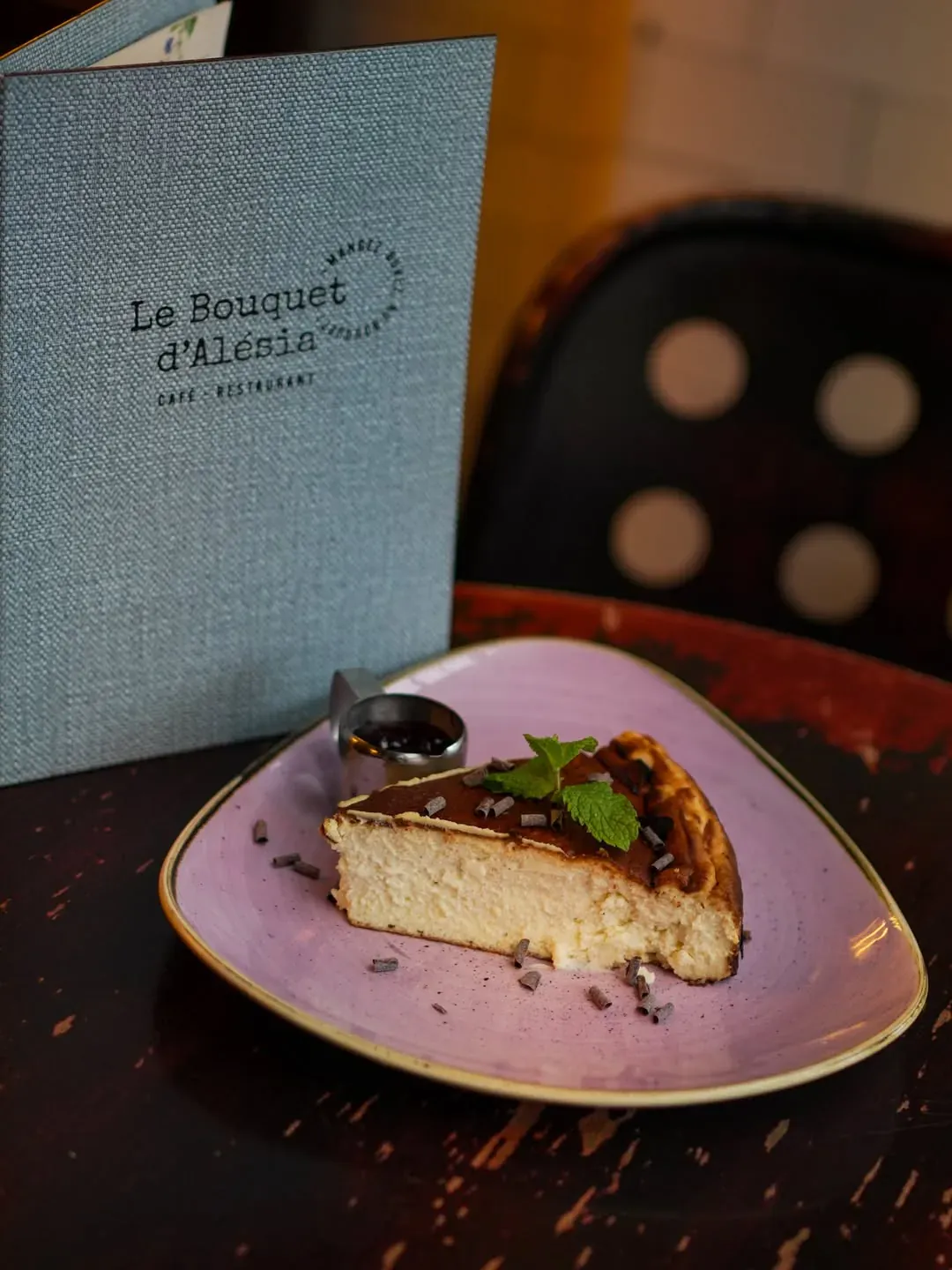 Cheesecake basque