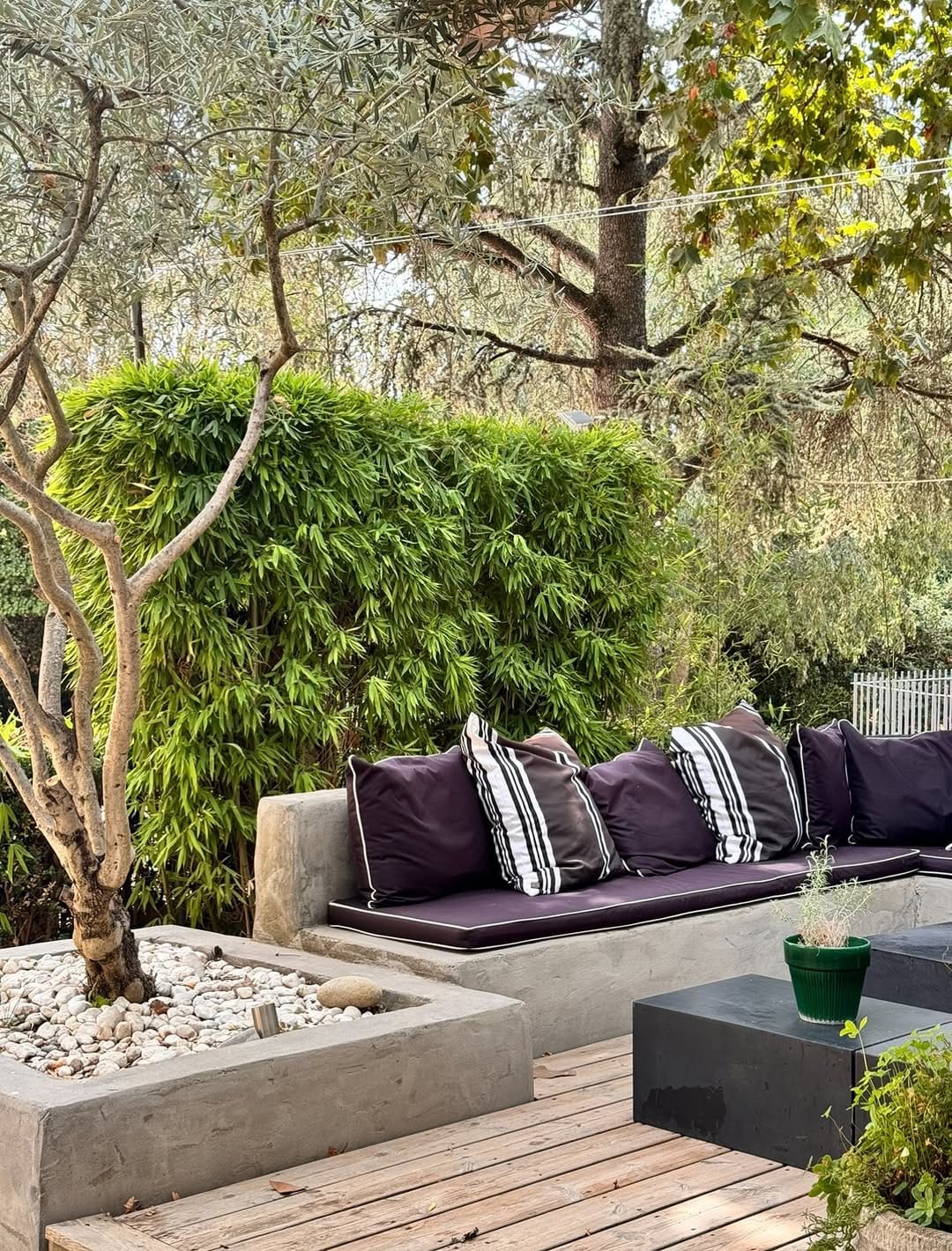 Coin terrasse ombragée