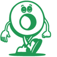 Mascotte Maison Bagels invitant à préciser son régime végétalien