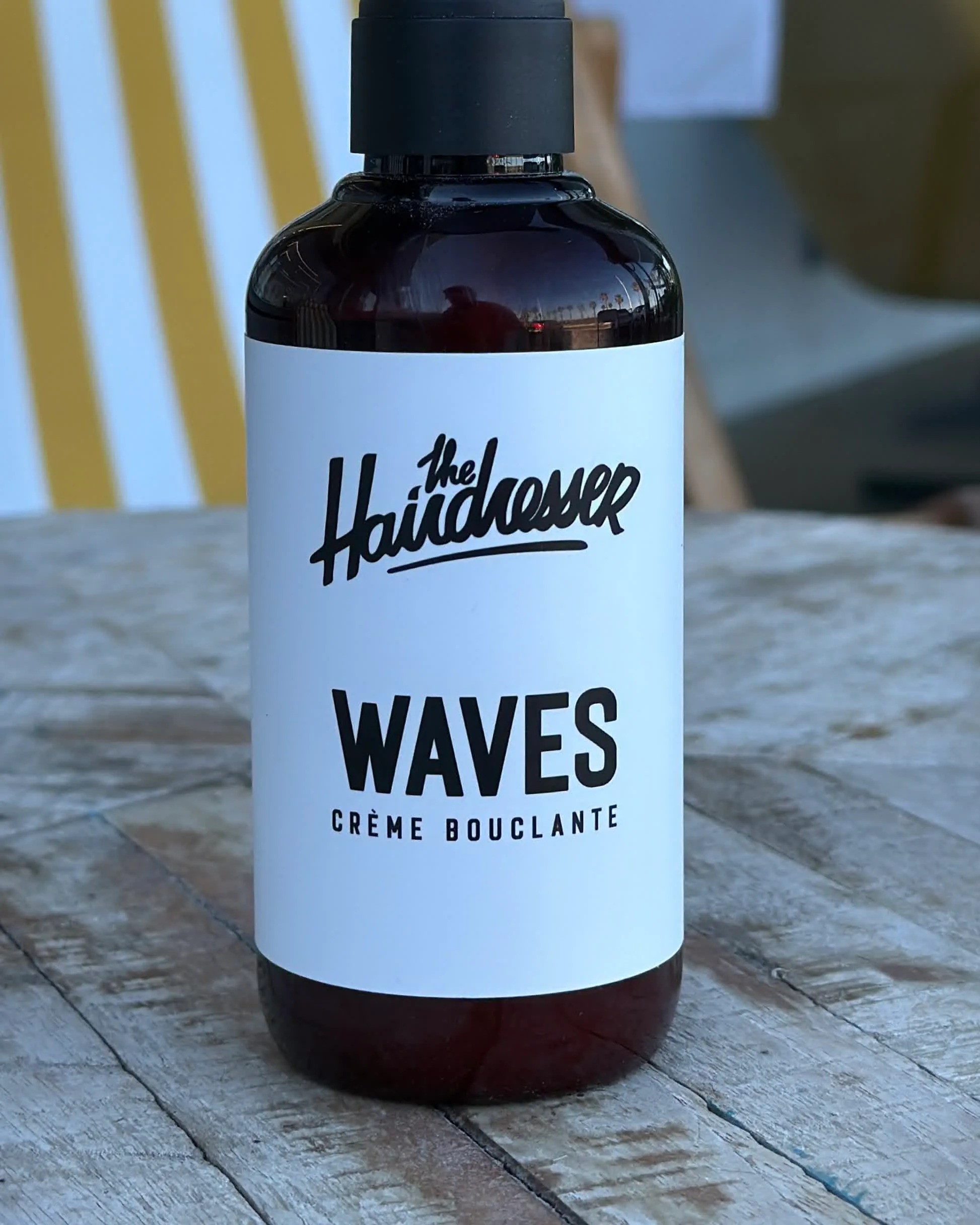 Flacon pompe de crème bouclante Waves, gamme The Hairdresser