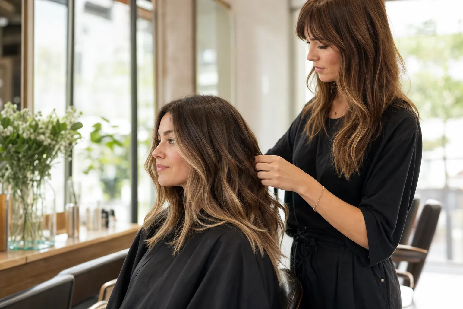 comment entretenir un balayage