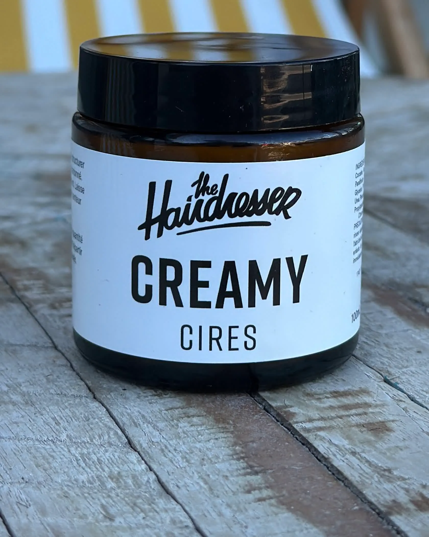 Pot de cire Creamy, gamme The Hairdresser