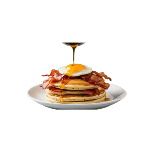 Brunch en semaine avec pancakes et bacon chez Jim's Corner Paris