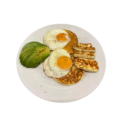 Brunch gourmand avec pancakes et oeufs chez Jim's Corner Paris 9e