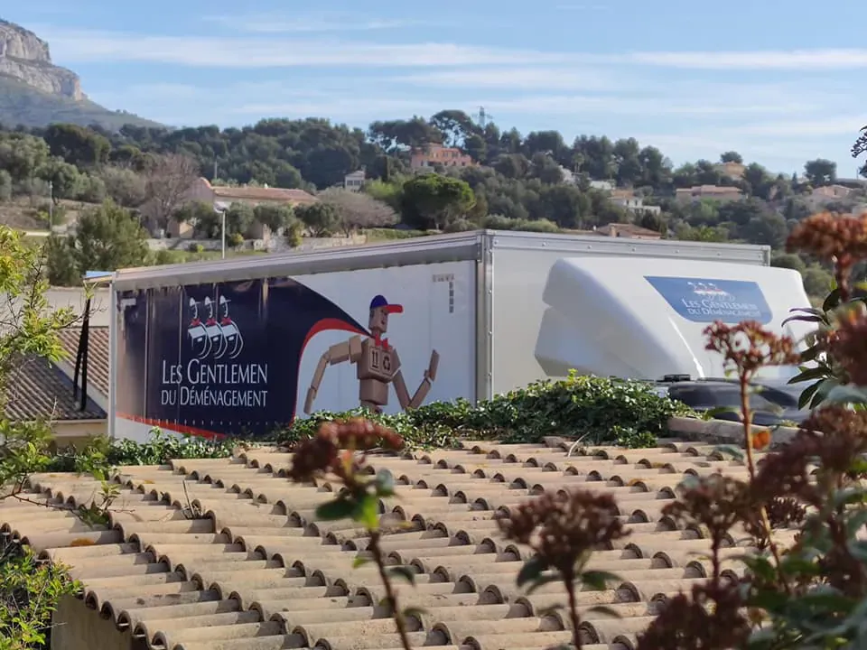 Camion poids lourd Millot pour mutations longue distance