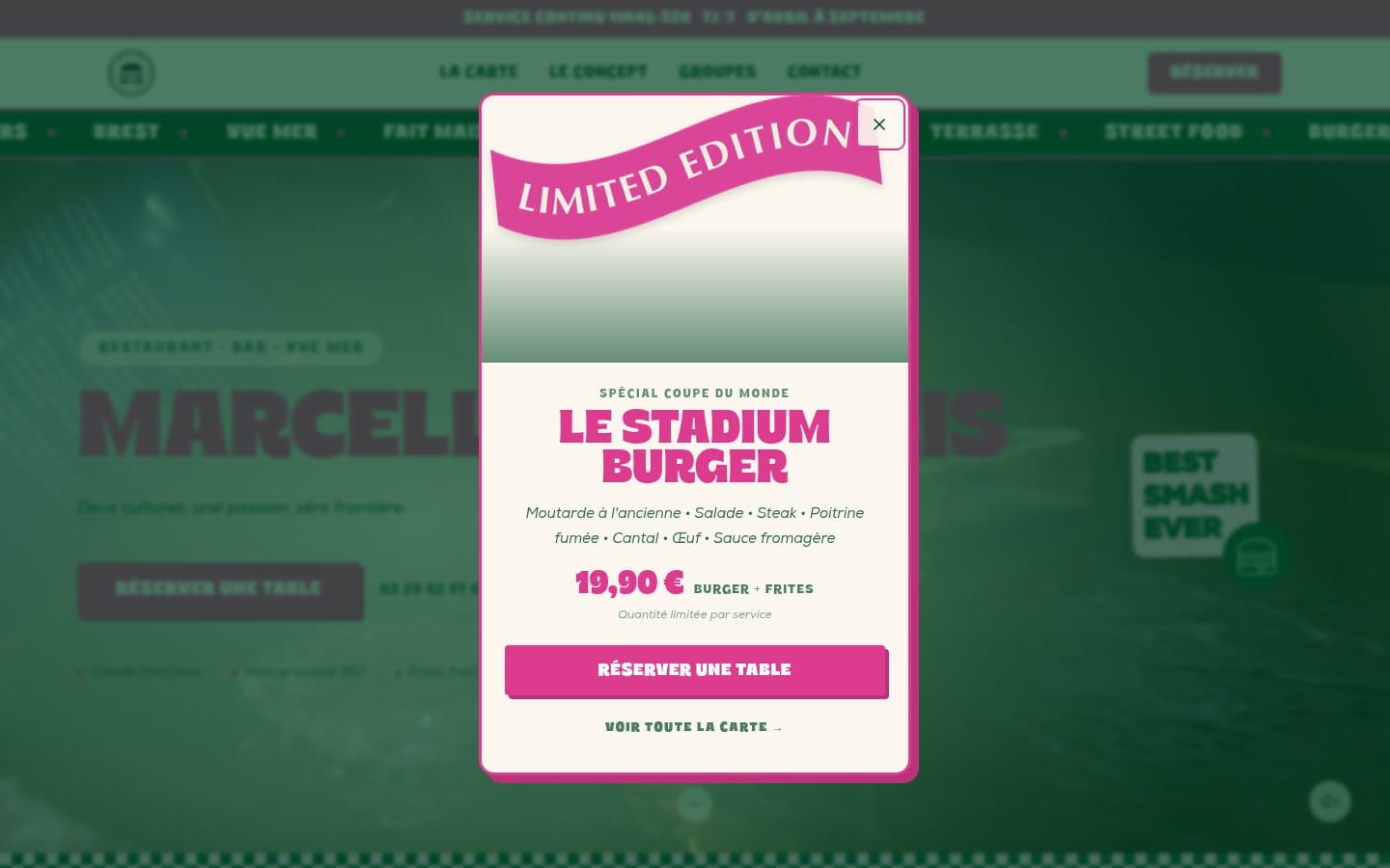 Site de Marcelle et Morris, réalisation Digiflow