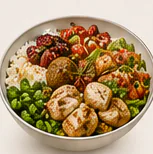 Poke bowl au poulet