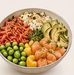 Poke bowl au saumon