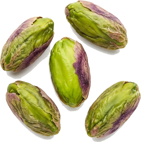 Pistaches vertes décortiquées