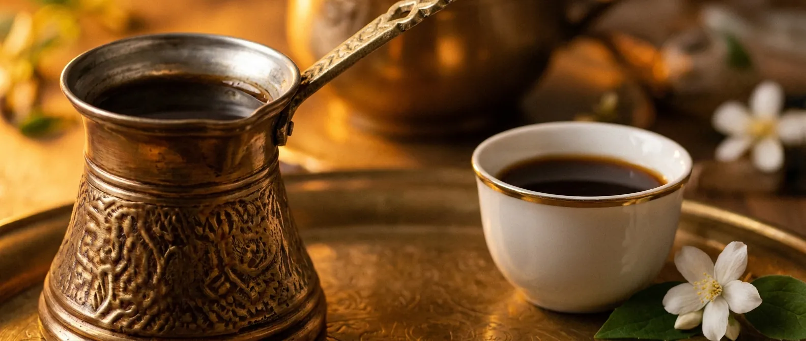 Boissons syriennes chaudes