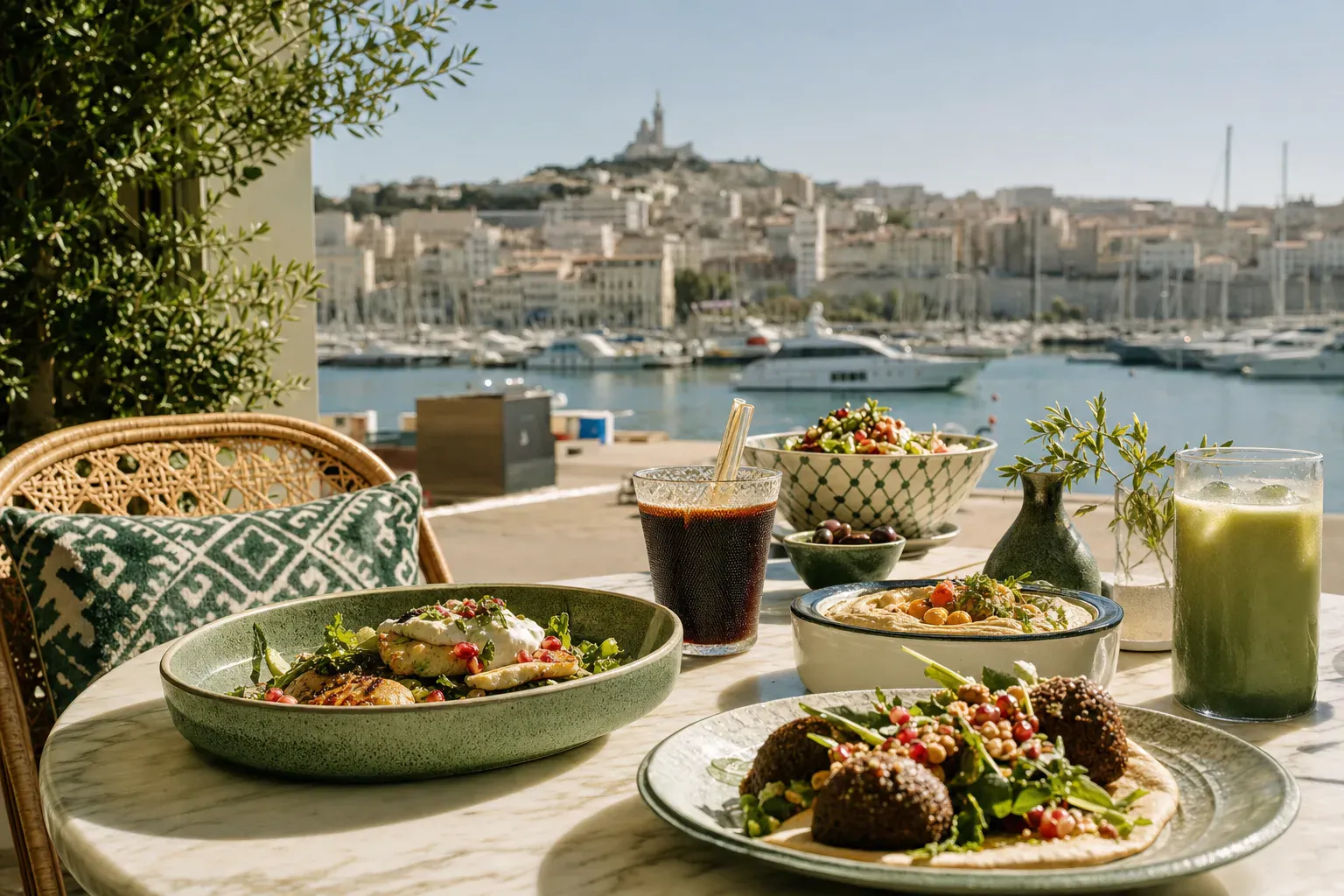 que manger le midi pres du vieux port