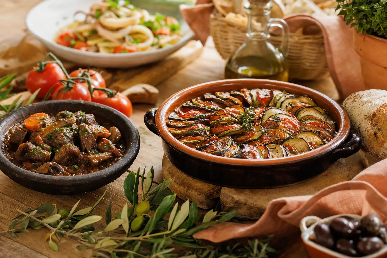 Magret rôti au romarin et pommes de terre sautées, un classique aux accents provençaux