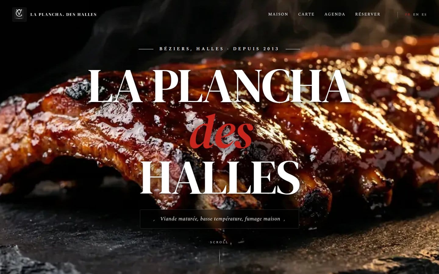 Site de Plancha des Halles, réalisation Digiflow