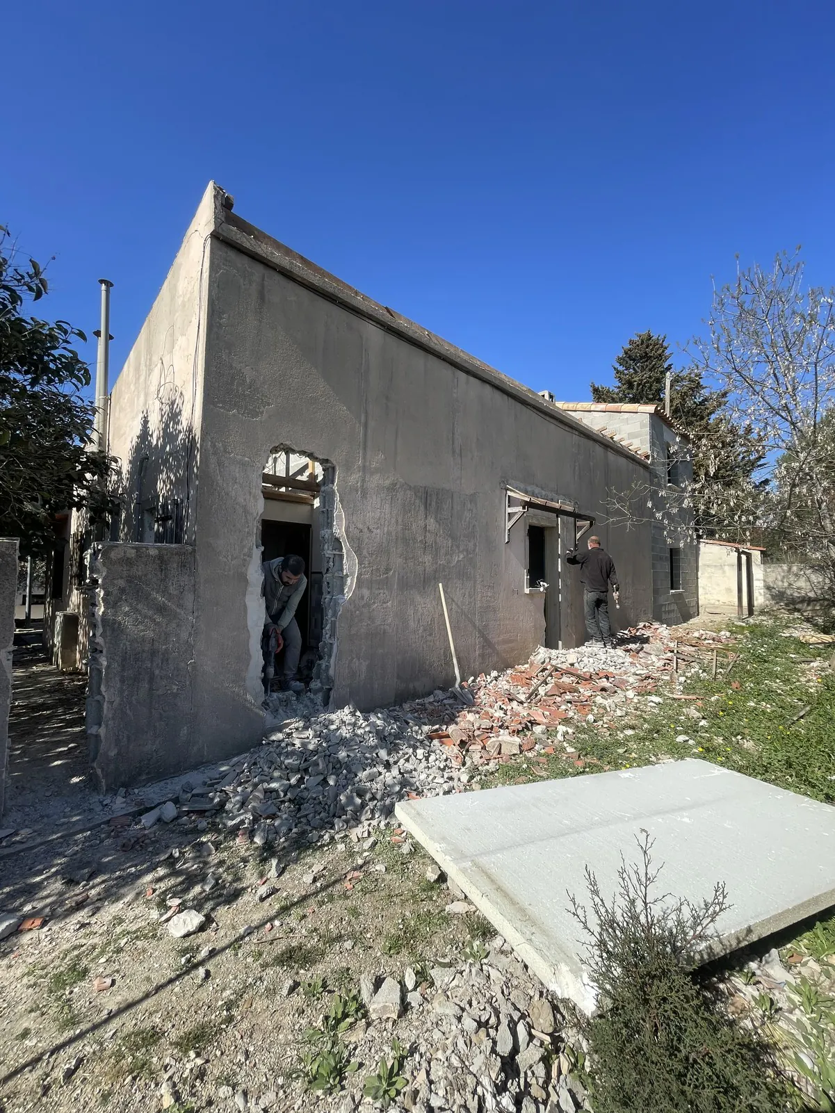 Murs ouverts pour les nouvelles baies