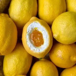 Création trompe-l'œil citron
