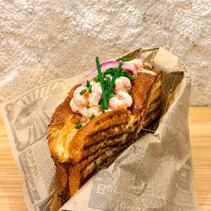 Sandwich Lobster Crevette — pain brioché toasté