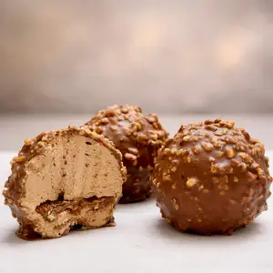 Création trompe-l'œil praliné noisette