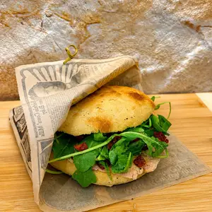 Sandwich Foie gras — pain brioché toasté