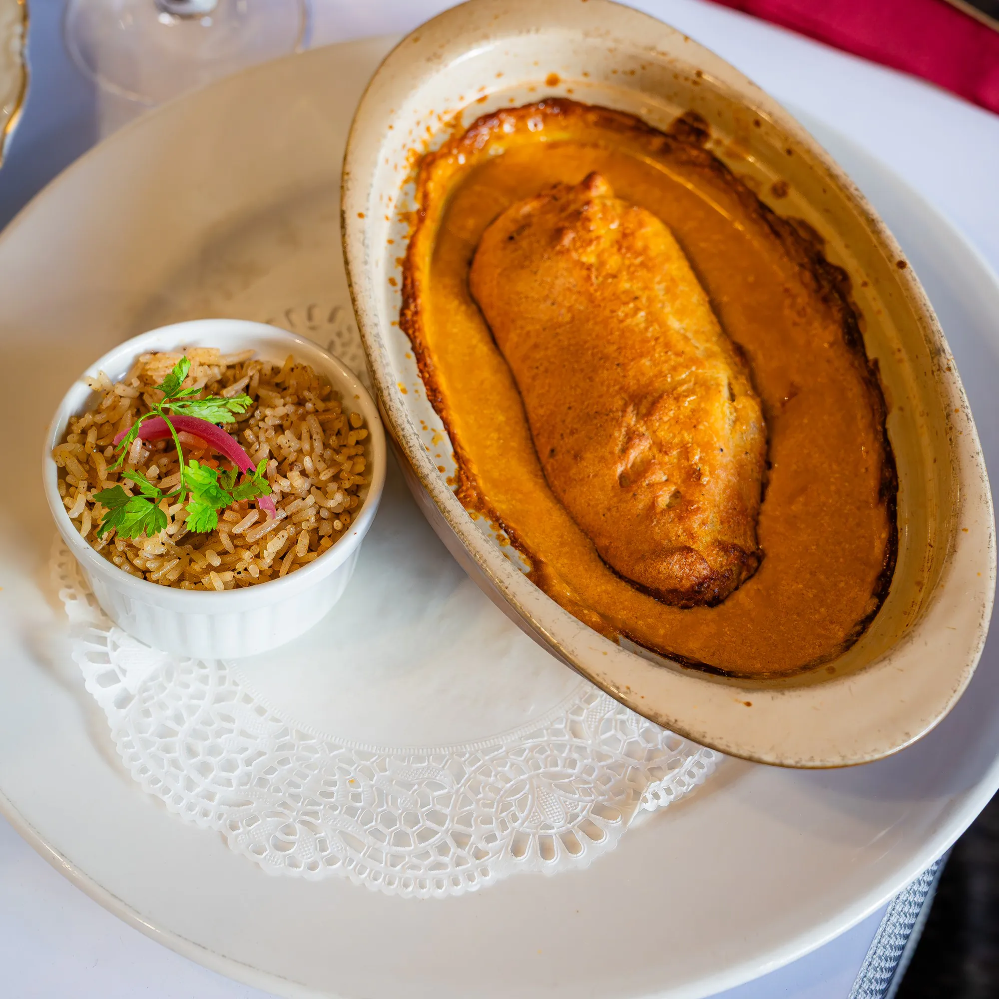 Quenelle de brochet soufflée Maison Bonhomme