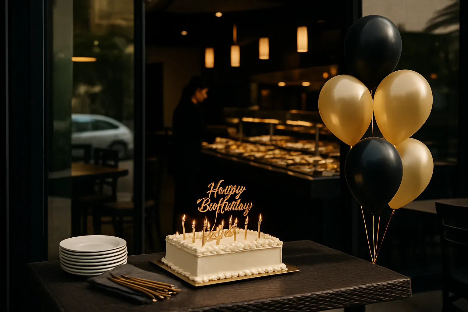 Illustration : organiser un anniversaire au restaurant