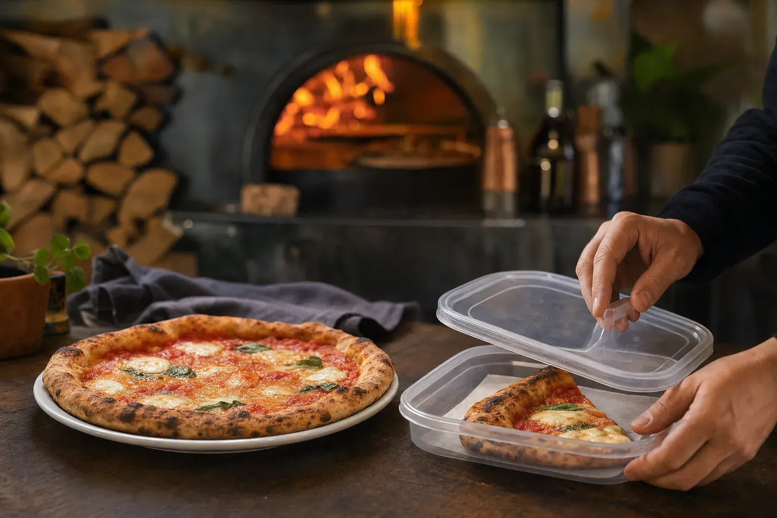 Illustration : combien de temps se conserve une pizza, entre carton entamé, réfrigérateur et réchauffe
