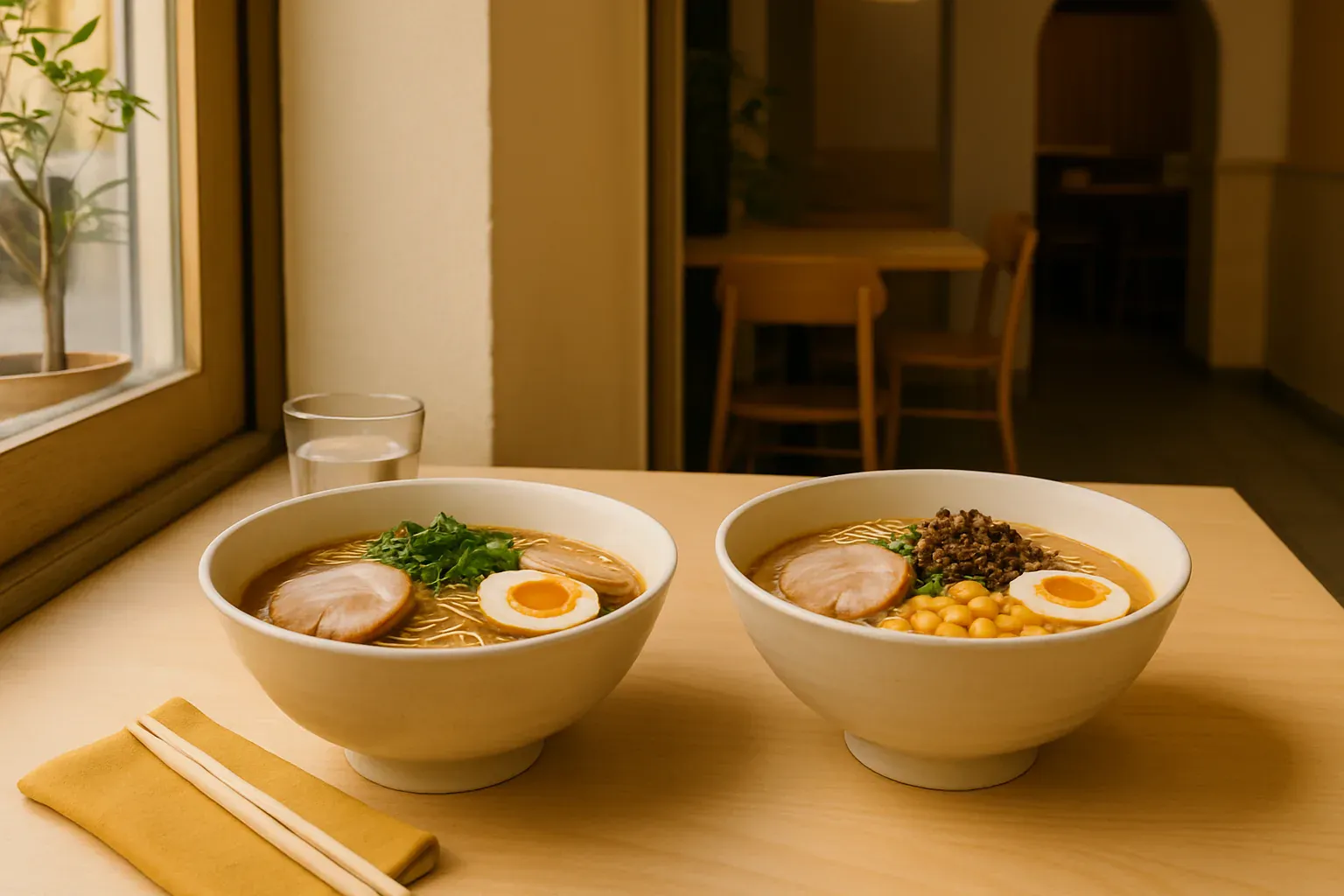 Ramen shoyu ou miso : la différence