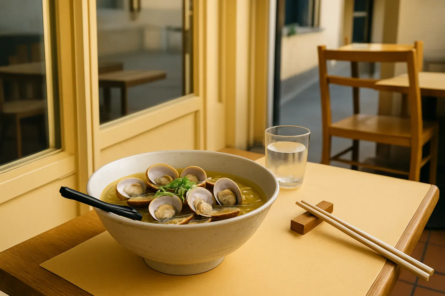 Ramen aux palourdes asari