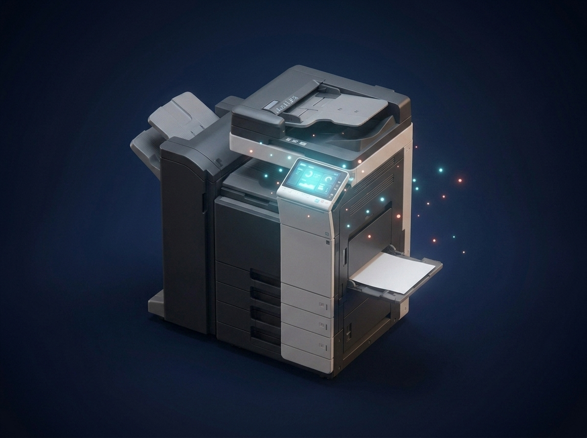 Photocopieur multifonction professionnel installé par Sodilink pour une entreprise de Nice