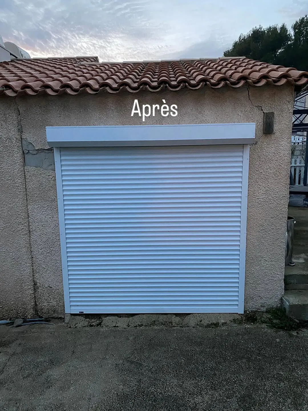 Après : Installation pergola bioclimatique