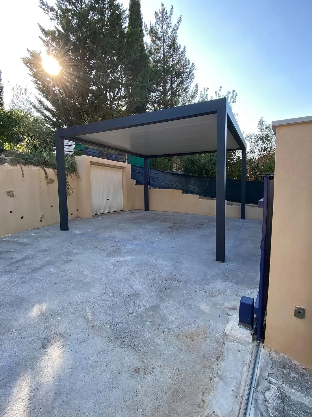 Installation de Carport