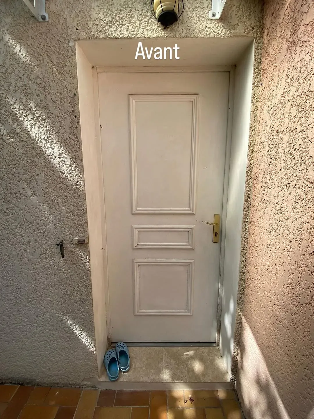 Avant : Remplacement volets roulants