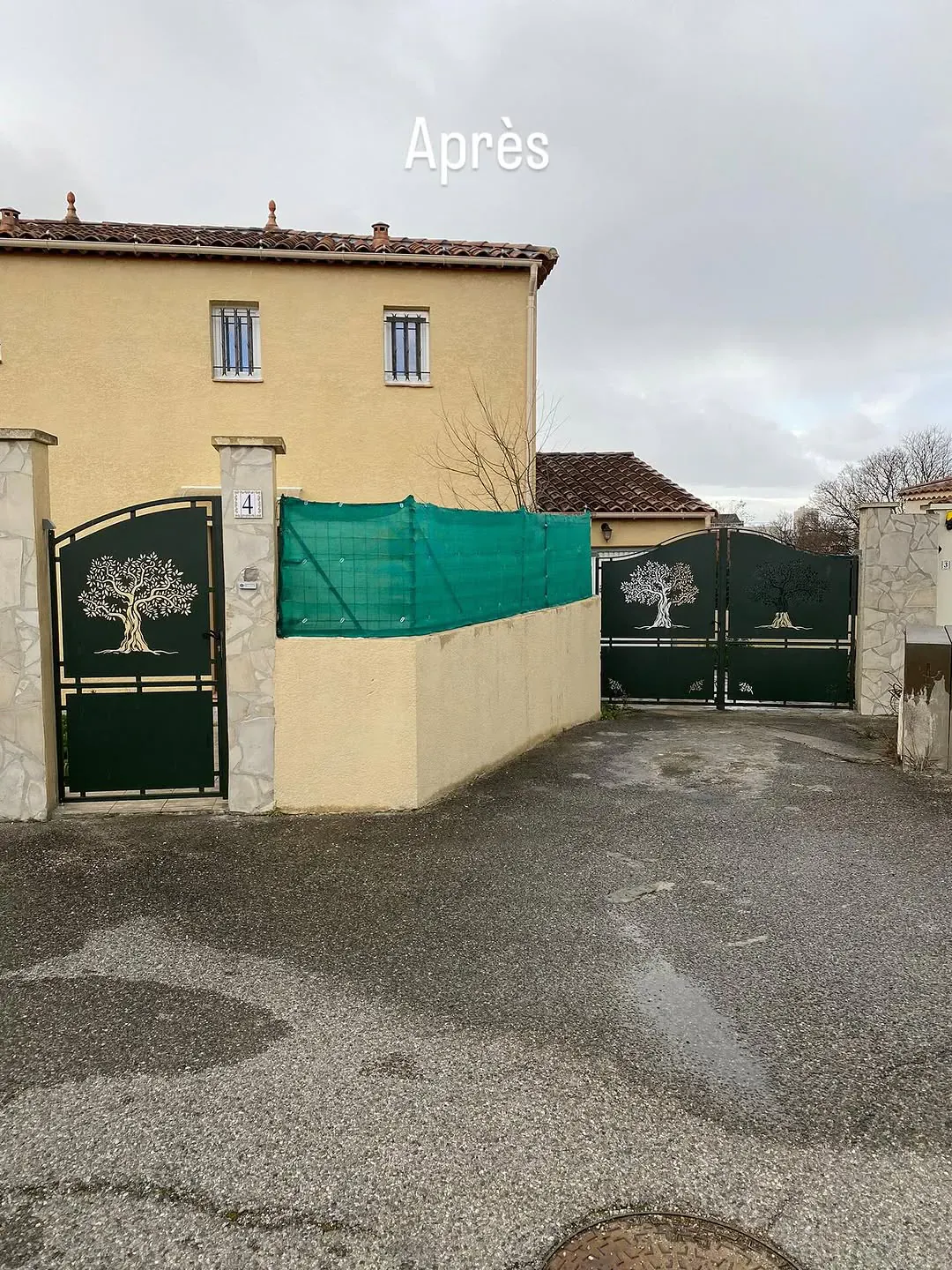 Après : Pose de fenêtres et volets