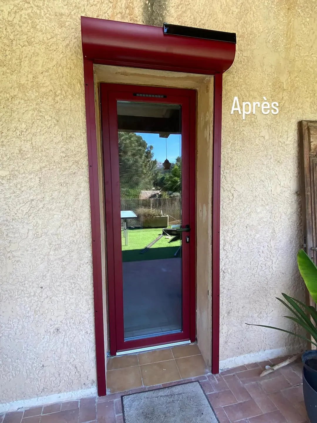 Après : Installation volets roulants